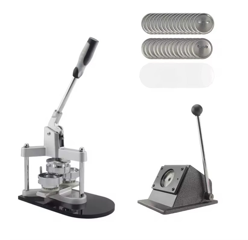 58mm Round Fridge Magnet Making Machine Kit